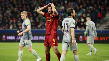 FC Salzburg v AS Roma: Knockout Round Play-Off Leg One - UEFA Europa League