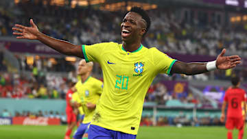 Vini Jr. marcou no último Brasil x Coreia do Sul 