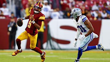 Jayden Daniels and the Commanders will look to bounce back after a narrow loss to the Bears.