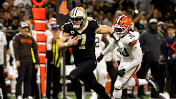 The Saints have needed a hero this season, and on Sunday they got a very versatile one in RB/TE/QB/RET Taysom Hill, who saved the day in win over Cleveland.