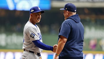 National League Championship Series - Los Angeles Dodgers v Milwaukee Brewers - Game One