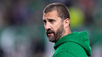 Nov 3, 2024; Philadelphia, Pennsylvania, USA; Philadelphia Eagles head coach Nick Sirianni in a game against the Jacksonville Jaguars at Lincoln Financial Field. Mandatory Credit: Bill Streicher-Imagn Images