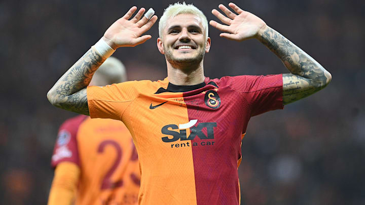 Mauro Icardi'nin gol sevinci Mauro Icardi'nin gol sevinci