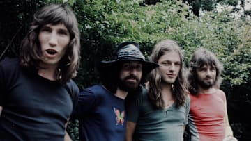 Roger Waters, Richard Wright, Nick Mason, David Gilmour of Pink Floyd