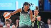 New York Liberty center Jonquel Jones is a great prop target on Friday.