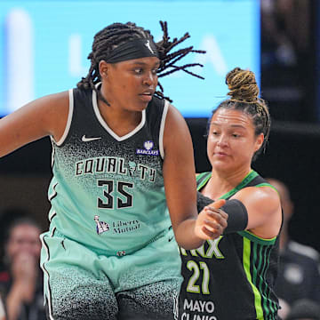 New York Liberty center Jonquel Jones is a great prop target on Friday.