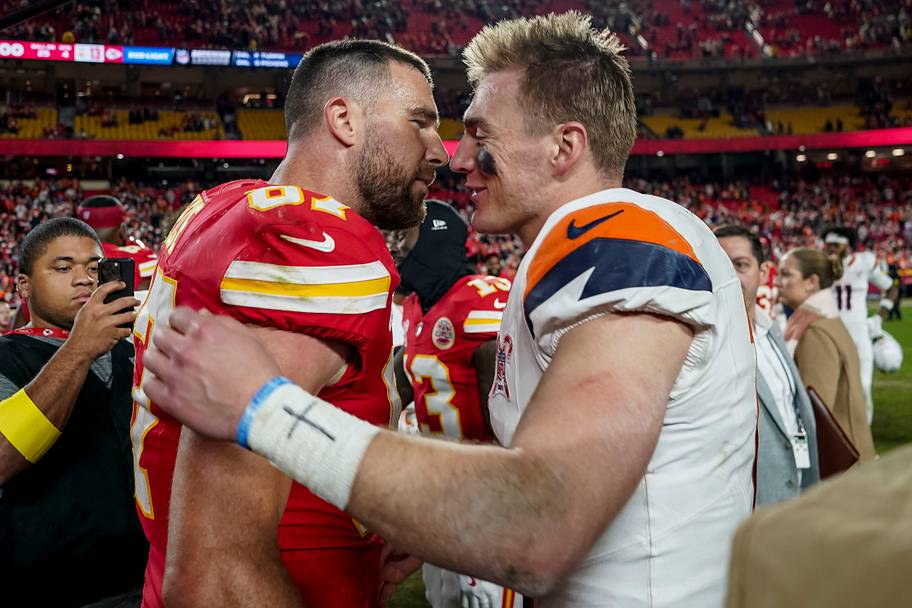 Travis Kelce, Bo Nix