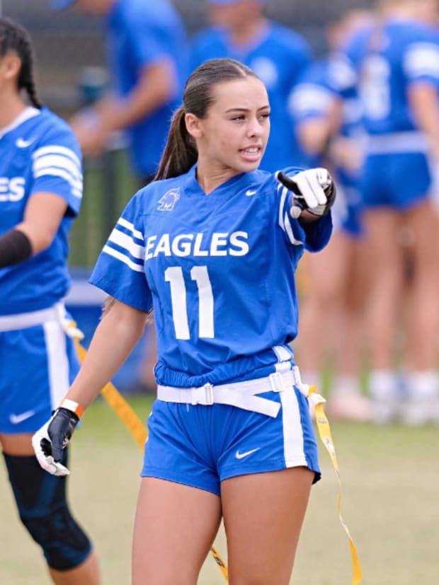  Edison vs. Santa Margarita in California Varsity high school girls football showdown- Sep. 16, 2025