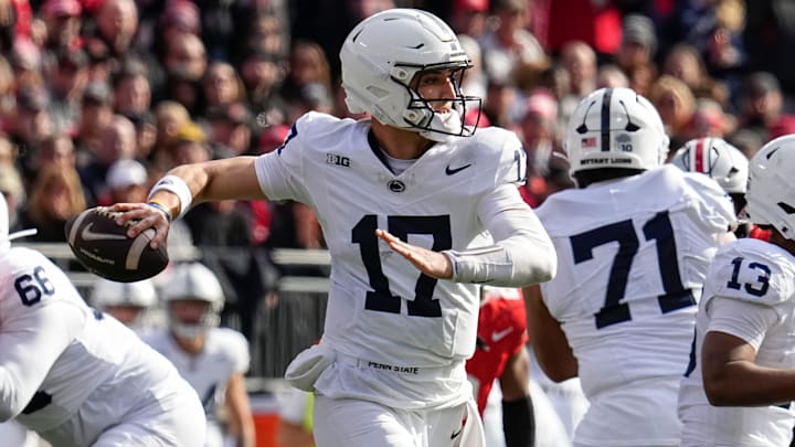 Penn State Nittany Lions quarterback Ethan Grunkemeyer