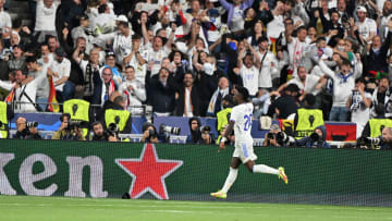 Vinicius beim Torjubel zum 1:0