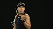 Naomi Osaka showed off a new colorway of the Nike GP Challenge 1 tennis shoe.