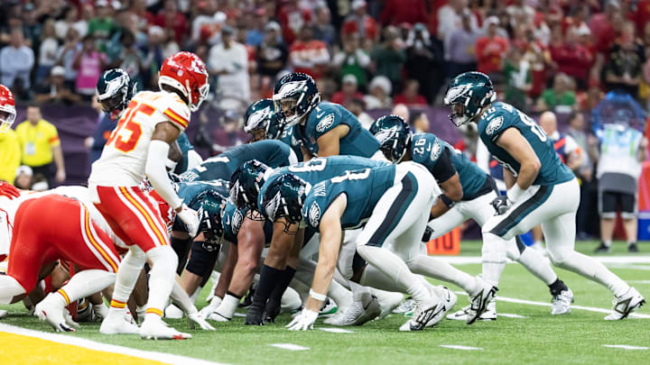 NFL teams could be adopting a new (and illegal) tactic to try to stop the Eagles' tush push play this season. NFL teams could be adopting a new (and illegal) tactic to try to stop the Eagles' tush push play this season.