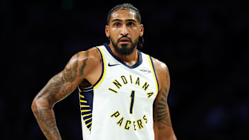 Indiana Pacers forward Obi Toppin (1) during a game against the Minnesota Timberwolves.