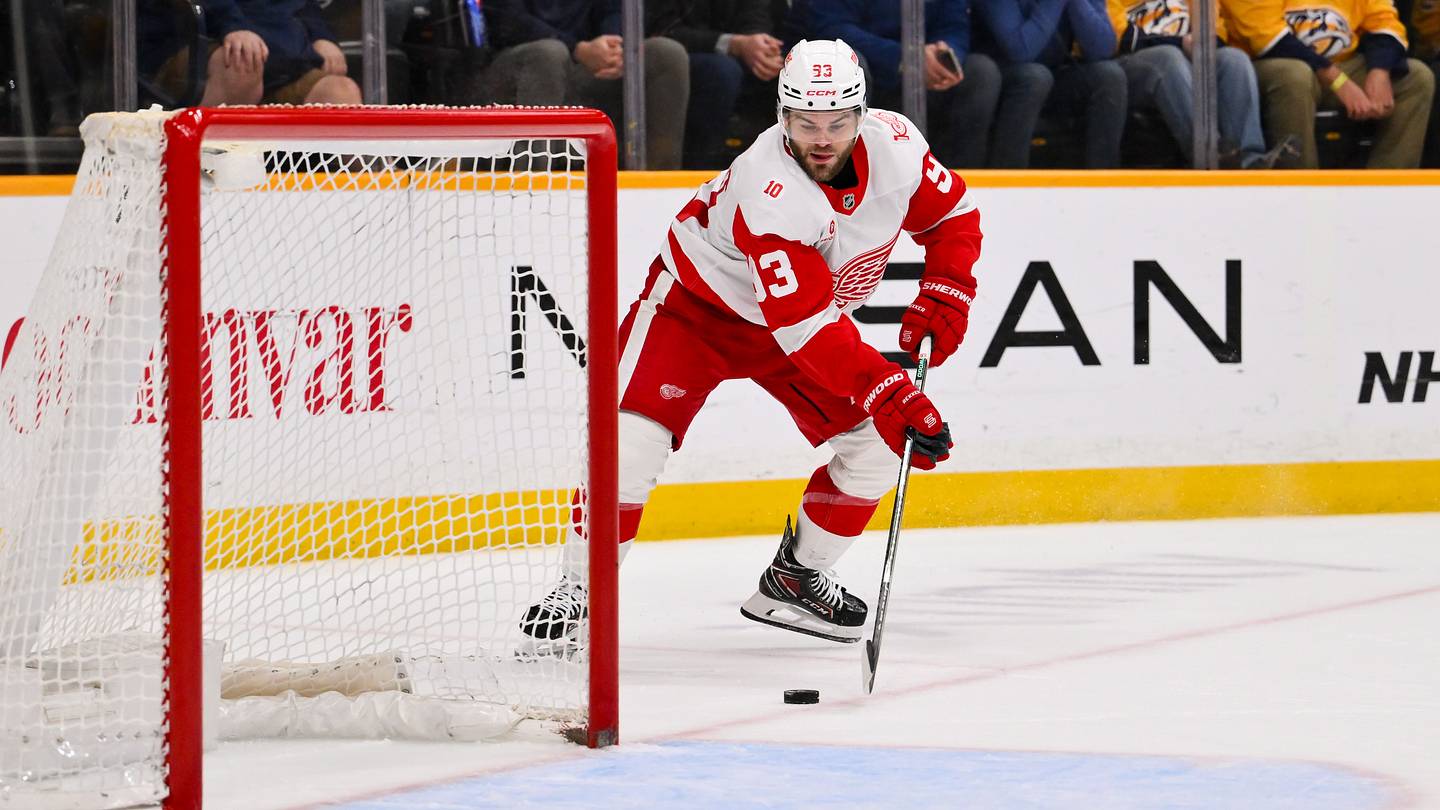 Alex DeBrincat Makes His Red Wings Future Clear Amid Uncertainty
