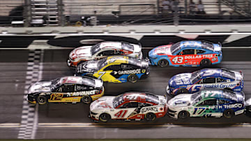 Ryan Blaney, Daniel Suarez, Justin Haley, Cole Custer, Erik Jones, Chris Buescher, Kyle Larson, NASCAR