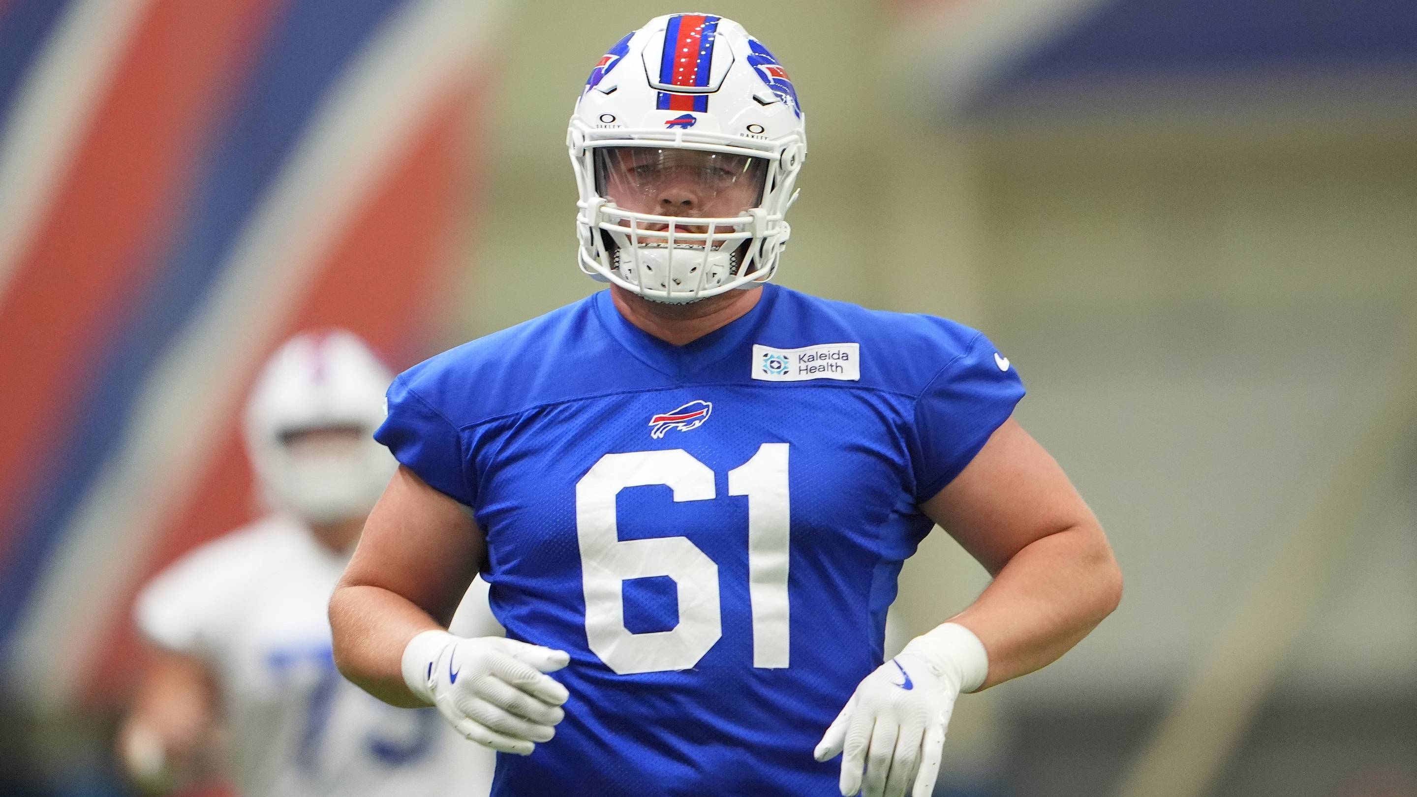 Buffalo Bills defensive tackle Kody Huisman (61) during Buffalo Bills Minicamp.