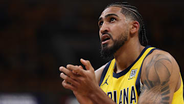 Indiana Pacers forward Obi Toppin (1) during Game 3 of the 2025 NBA Finals against the Oklahoma City Thunder.