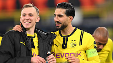 Maximilian Beier mit Emre Can