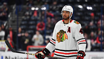 Chicago Blackhawks v Columbus Blue Jackets