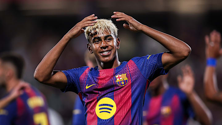 Lamine Yamal devrait être titulaire face à Levante. Lamine Yamal devrait être titulaire face à Levante.