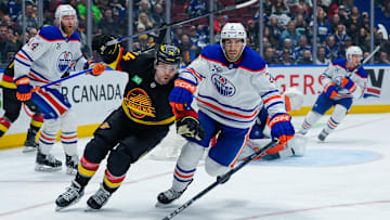 Edmonton Oilers v Vancouver Canucks