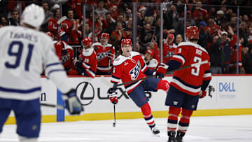 The Toronto Maple Leafs blew a 2-0 lead in a game they could have won on Friday night at the Capital One Arena.