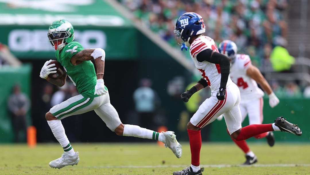 One New York Giants skill-position defender won't be the Philadelphia Eagles' problem once he's out of East Rutherford