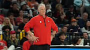 San Diego State Aztecs head coach Brian Dutcher.