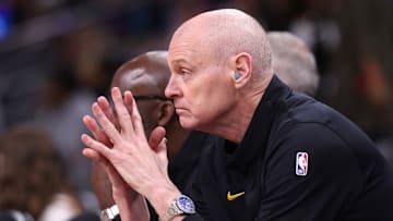 Indiana Pacers head coach Rick Carlisle during a game against the Phoenix Suns.