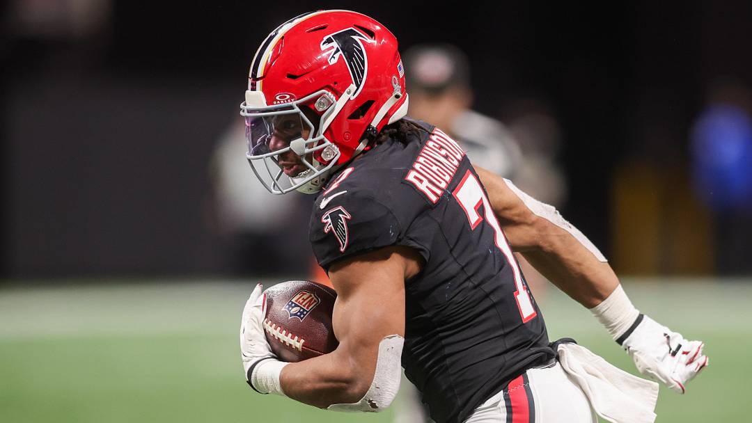Atlanta Falcons running back Bijan Robinson 