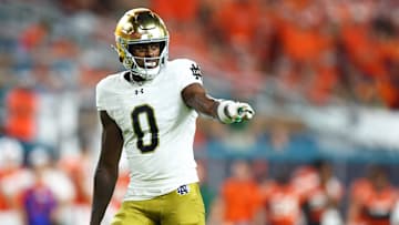 Malachi Fields WR Notre Dame Fighting Irish 