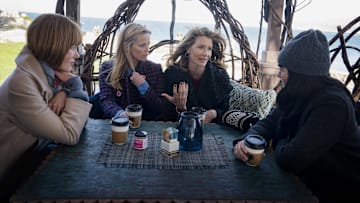Big Little Lies Season 2: Nicole Kidman, Reese Witherspoon, Laura Dern, Shailene Woodley.
photo: Jennifer Clasen/HBO

