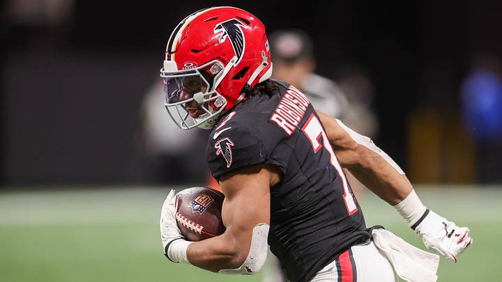 Atlanta Falcons running back Bijan Robinson 