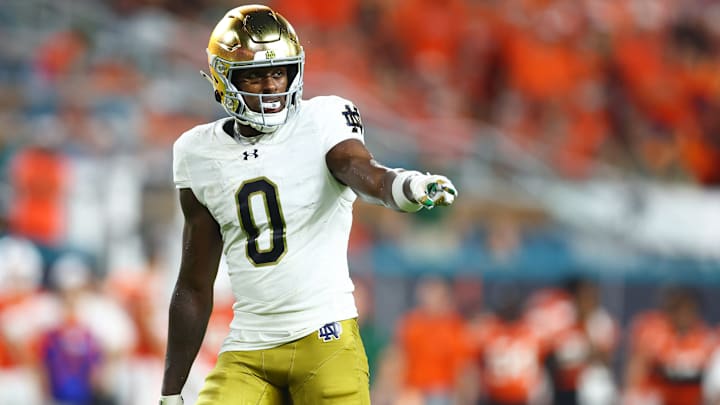 Notre Dame v Miami, Malachi Fields