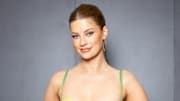 Hannah Stocking at the Sports Illustrated Swimsuit 60th anniversary celebration event empowered by Maybelline New York