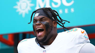 Miami Dolphins defensive tackle Kenneth Grant