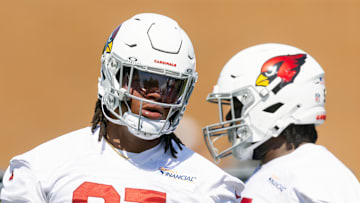 Jun 10, 2025; Tempe, AZ, USA; Arizona Cardinals defensive lineman Walter Nolen III (97) during minicamp at the teams Arizona Cardinals Training Facility. Mandatory Credit: Mark J. Rebilas-Imagn Images