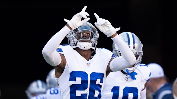 Dallas Cowboys cornerback DaRon Bland before the game against the San Francisco 49ers at Levi's Stadium. Dallas Cowboys cornerback DaRon Bland before the game against the San Francisco 49ers at Levi's Stadium.