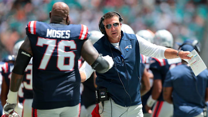 New England Patriots head coach Mike Vrabel