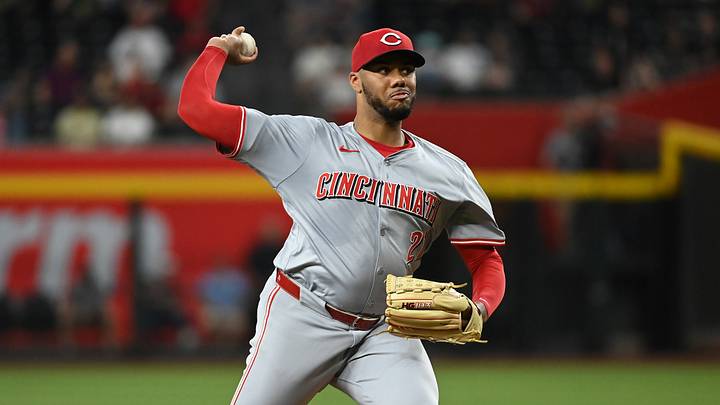 Cincinnati Reds pitcher Hunter Greene