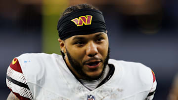 Washington Commanders running back Chris Rodriguez Jr.