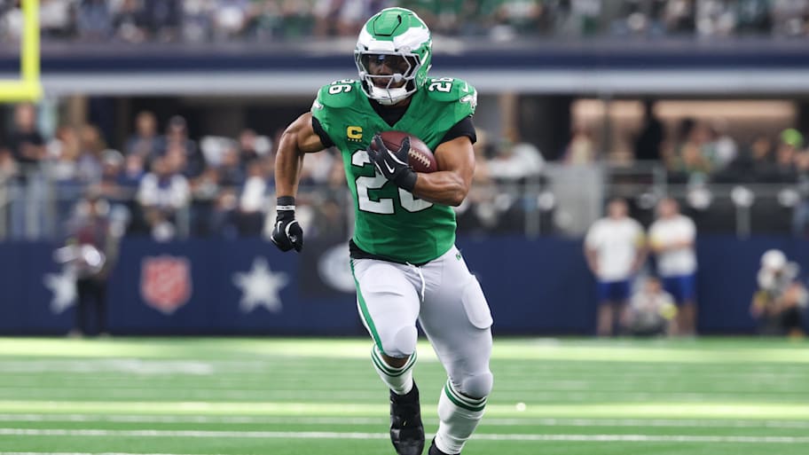 Saquon Barkley had a quiet game in the Eagles’ loss to the Bears.