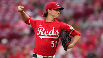 Cincinnati Reds pitcher Brady Singer