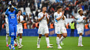 Steve Mandanda, Luis Henrique, William Saliba, Leandro Balerdi et Konrad de la Fuente