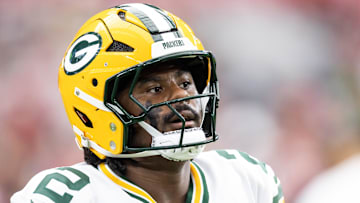 Oct 19, 2025; Glendale, Arizona, USA; Green Bay Packers quarterback Malik Willis (2) against the Arizona Cardinals at State Farm Stadium.