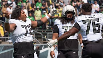 So much talent on this roster. They can sing, they can dance, and they can rush for 200 yards a game.