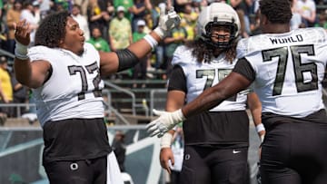 The 2025 Oregon offensive line could give Duck fans something to shout about