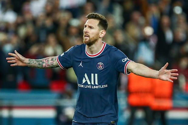 Messi joined PSG in 2021.