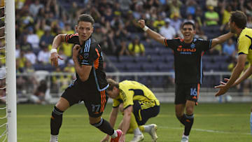 Hannes Wolf and Alonso Martínez of NYCFC