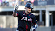 The Braves catcher looks back to form